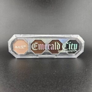 Amuse Emerald City Eyeshadow Palette 4 Color Neutral Shades Makeup Palette -MIX2